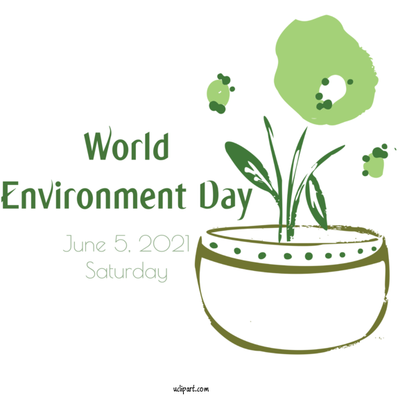 Free Holidays Grasses Flower Plant Stem For World Environment Day Clipart Transparent Background