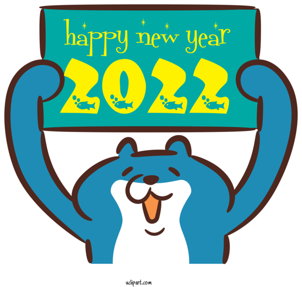 Free Holidays Sawahlunto Cartoon Logo For New Year Clipart Transparent Background