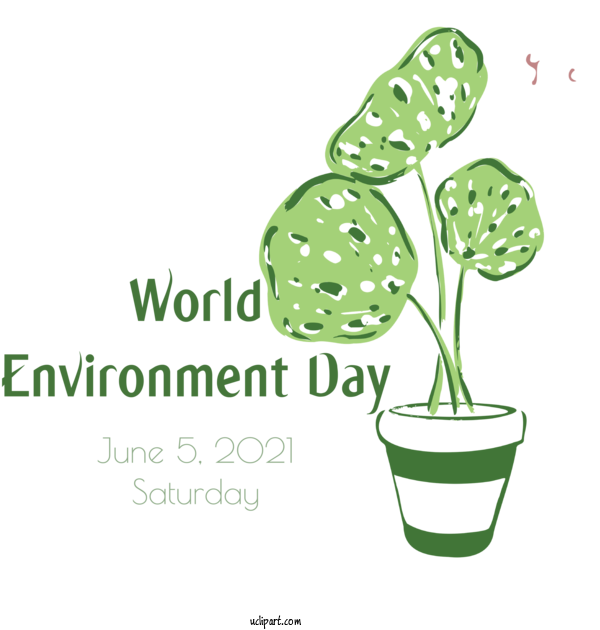Free Holidays Leaf Plant Stem Flower For World Environment Day Clipart Transparent Background