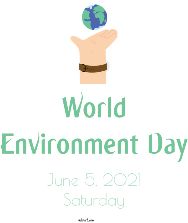 Free Holidays Logo Joint Design For World Environment Day Clipart Transparent Background