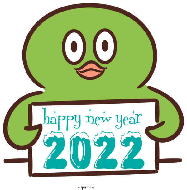 Free Holidays Ducks Frogs Birds For New Year Clipart Transparent Background