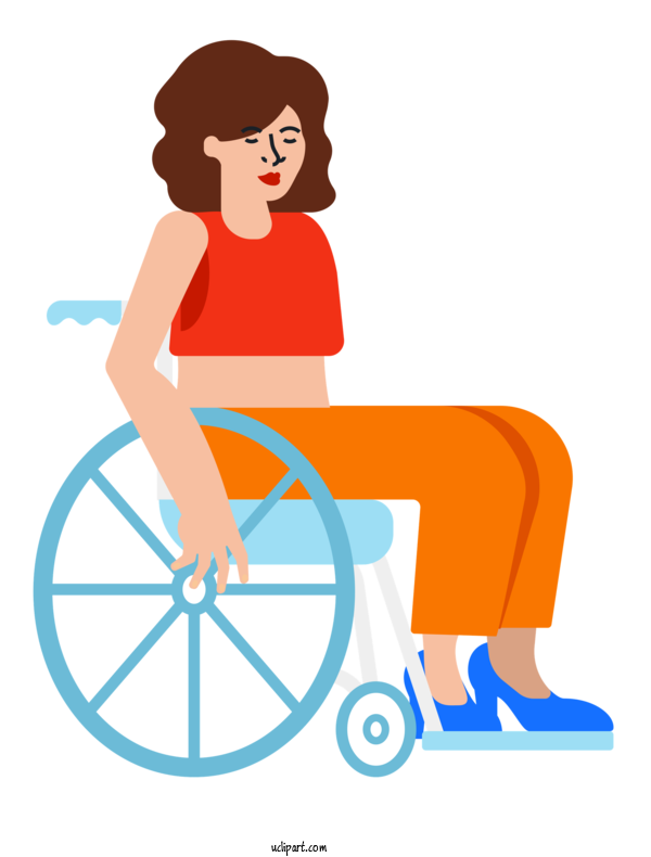 Free Transportation Royalty Free For Wheelchair Clipart Transparent Background