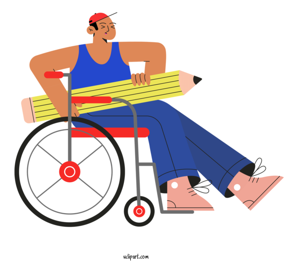 Free Transportation T Shirt For Wheelchair Clipart Transparent Background