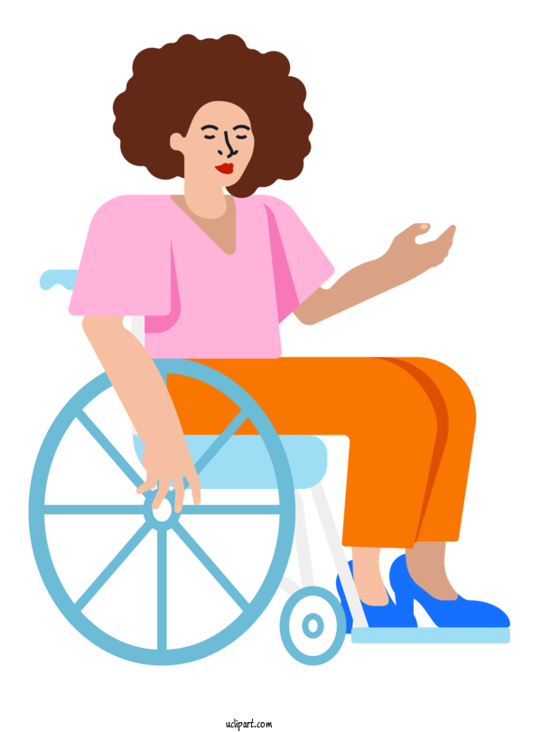 Free Transportation Drawing Logo For Wheelchair Clipart Transparent Background