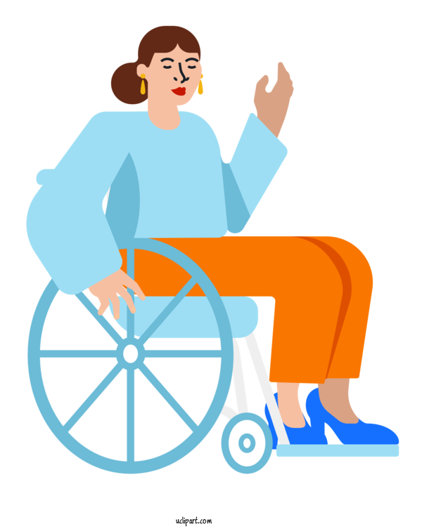 Free Transportation Sushila Devi Bansal College Of Engineering Drawing Logo For Wheelchair Clipart Transparent Background