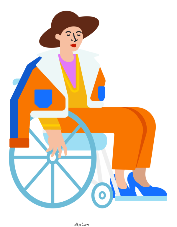 Free Transportation Royalty Free  Vector For Wheelchair Clipart Transparent Background