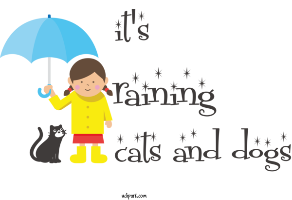 Free Life Logo Cartoon Design For Rainy Day Clipart Transparent Background