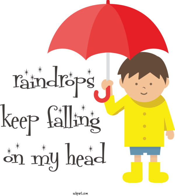 Free Life Cartoon Meter Line For Rainy Day Clipart Transparent Background