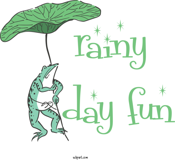 Free Life Leaf Logo Plant Stem For Rainy Day Clipart Transparent Background