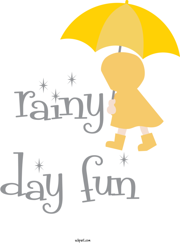 Free Life Logo Cartoon Boutique For Rainy Day Clipart Transparent Background