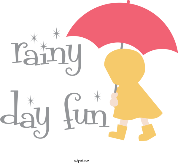 Free Life Logo Design Cartoon For Rainy Day Clipart Transparent Background