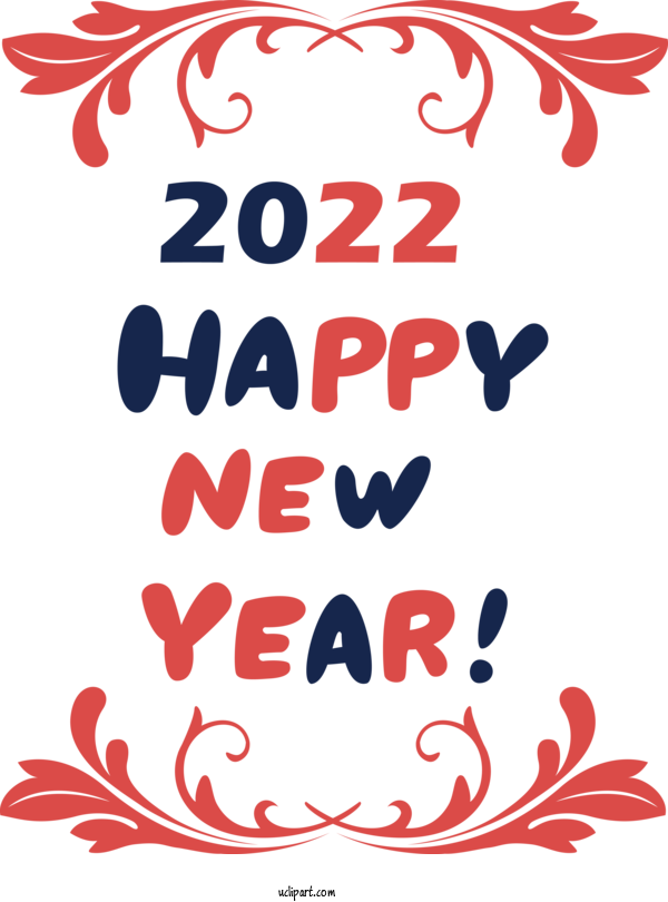 Free Holidays Design Petal Flower For New Year Clipart Transparent Background