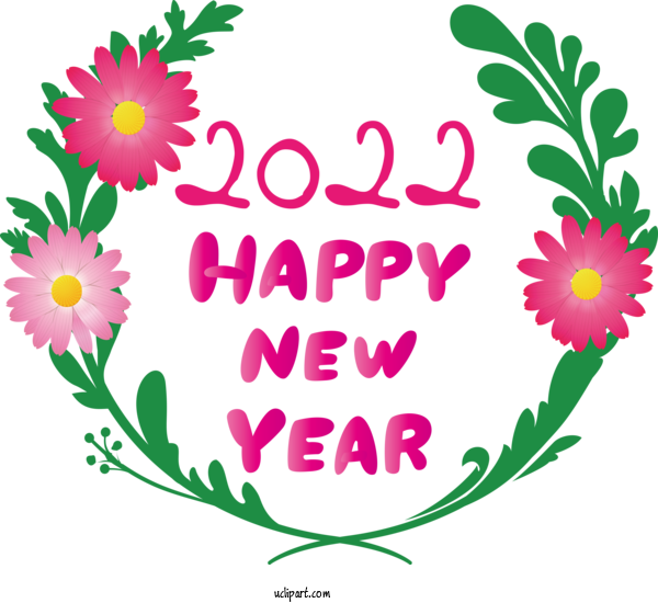 Free Holidays Floral Design Plant Stem Chrysanthemum For New Year Clipart Transparent Background