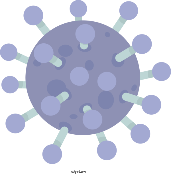 Free Medical	 Circle Violet Font For Coronavirus Clipart Transparent Background