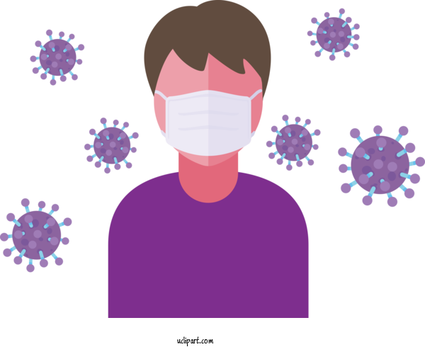 Free Medical	 Design Cartoon Human Mouth For Coronavirus Clipart Transparent Background