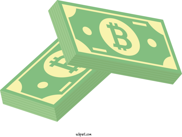 Free Business Design Green Line For Bitcoin Clipart Transparent Background