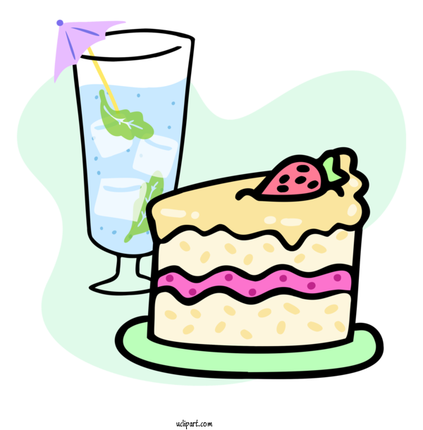 Free Food Meter Meal For Cake Clipart Transparent Background