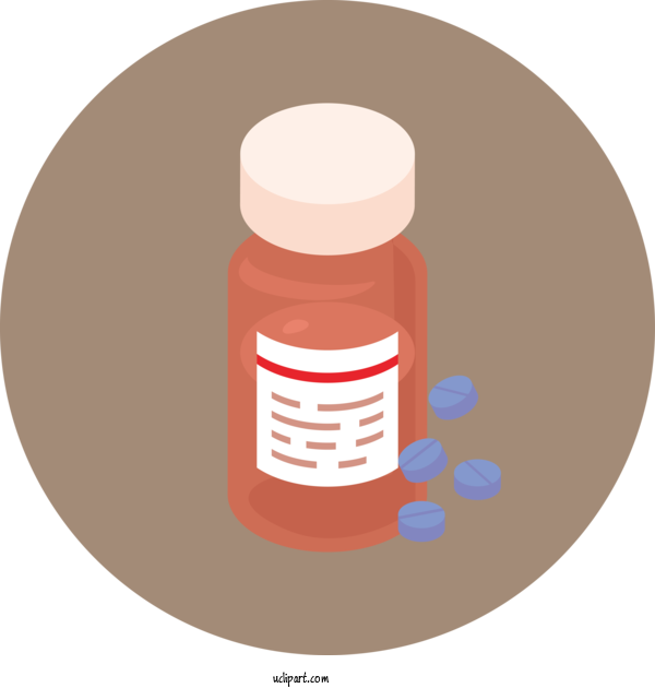 Free Medical Design Font For Pills Clipart Transparent Background