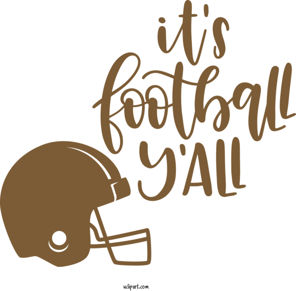 Free Sports Logo Cartoon Design For Football Clipart Transparent Background