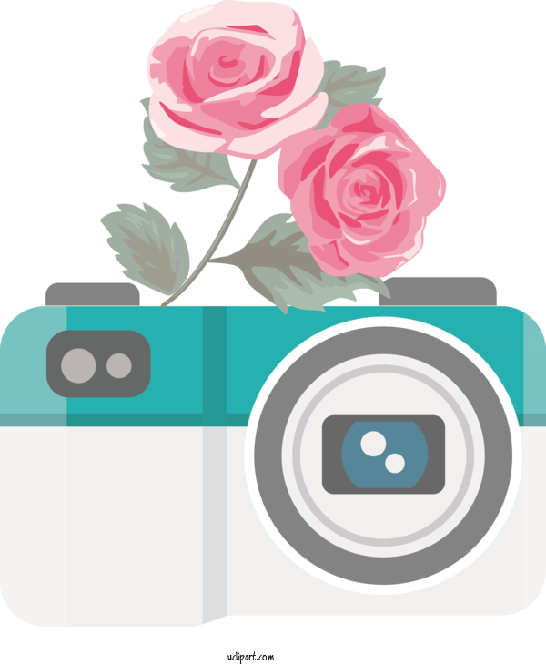 Free Life Design Rose Floral Design For Camera Clipart Transparent Background