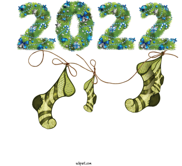 Free Holidays Leaf Butterflies Pollinator For New Year 2022 Clipart Transparent Background