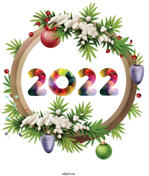 Free Holidays Christmas Day Bauble Picture Frame For New Year 2022 Clipart Transparent Background