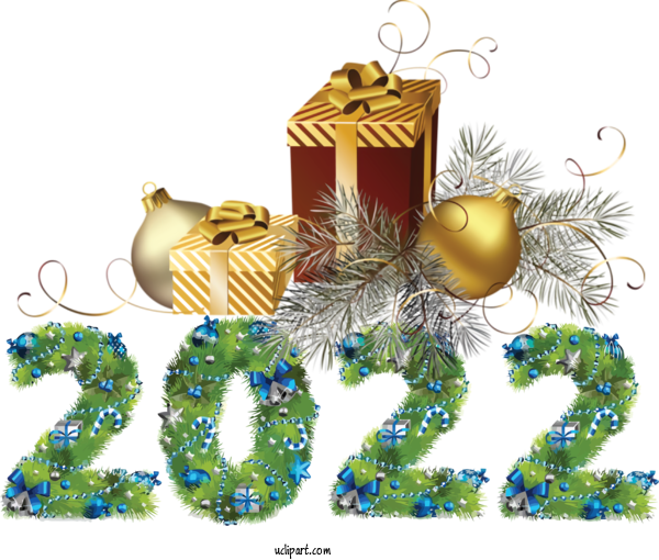 Free Holidays Fir Christmas Day Christmas Tree For New Year 2022 Clipart Transparent Background