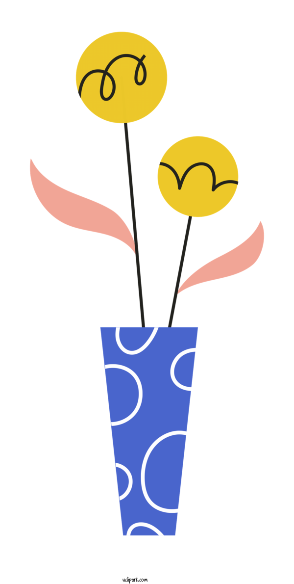 Free Cartoon Flower Design For Clipart Clipart Transparent Background