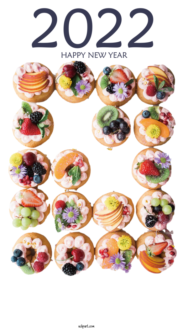 Free Holidays Hors D'oeuvre Dish Healthy Diet For New Year 2022 Clipart Transparent Background