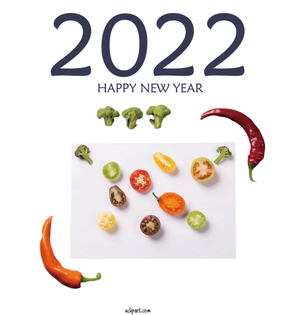 Free Holidays Vegetable Mexican Cuisine Chili Pepper For New Year 2022 Clipart Transparent Background