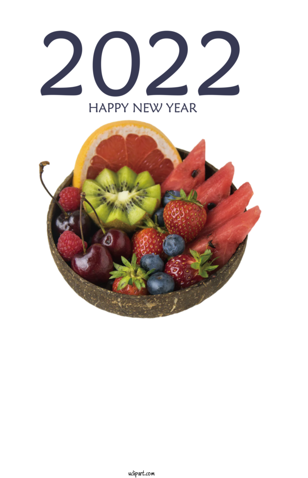 Free Holidays Juice Nutrition Meal For New Year 2022 Clipart Transparent Background
