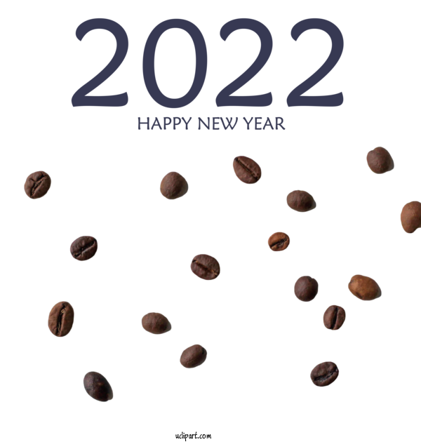 Free Holidays Font Line Meter For New Year 2022 Clipart Transparent Background