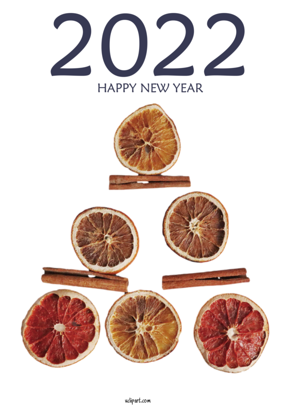 Free Holidays Citrus Blood Orange M Orange For New Year 2022 Clipart Transparent Background
