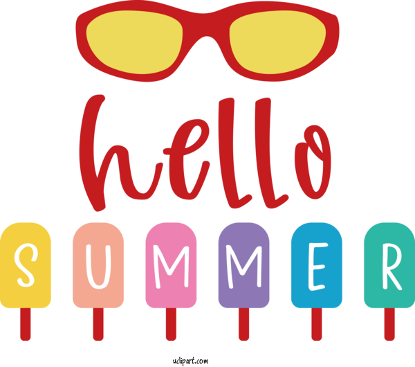 Free Nature Logo Cartoon Sunglasses For Summer Clipart Transparent Background