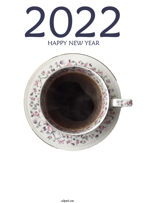 Free Holidays Meter Font Tableware For New Year 2022 Clipart Transparent Background