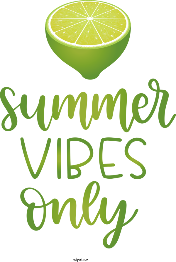 Free Nature Logo Design Lime For Summer Clipart Transparent Background