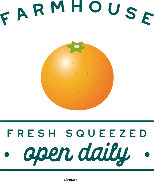 Free Food Orange Line Meter For Fruit Clipart Transparent Background