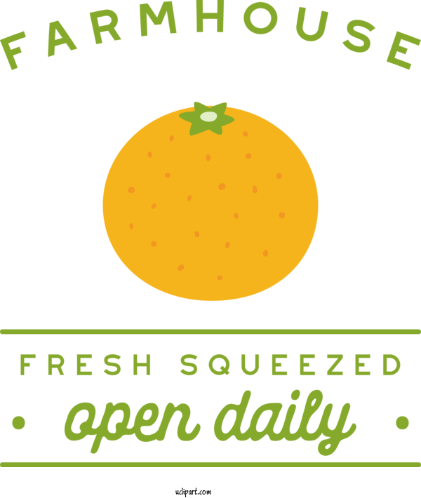 Free Food FarmHouse Fresh Squeezed Green For Fruit Clipart Transparent Background
