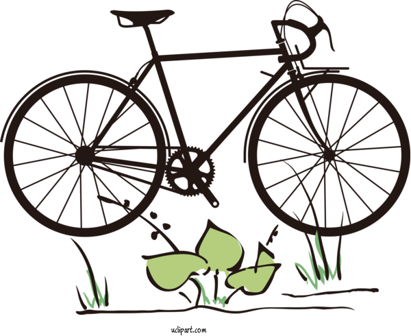 Free Transportation Bicycle Road Bike 105 For Bicycle Clipart Transparent Background