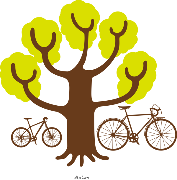 Free Transportation Bicycle Cartoon Mountain Biking For Bicycle Clipart Transparent Background