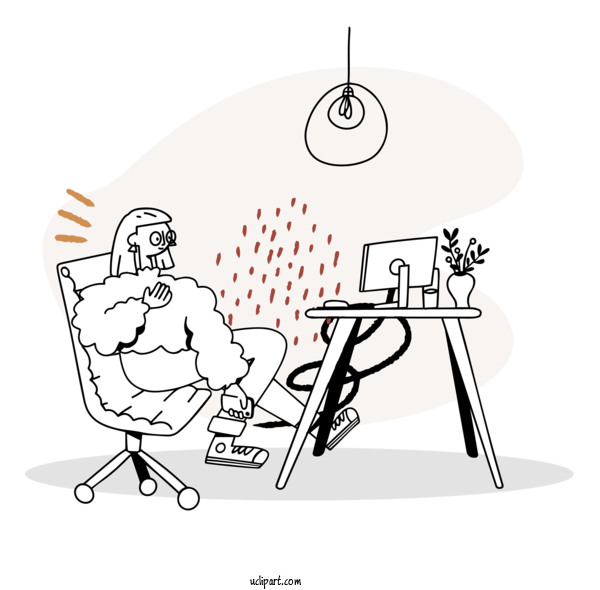 Free Business Design Cartoon Meter For Work Clipart Transparent Background