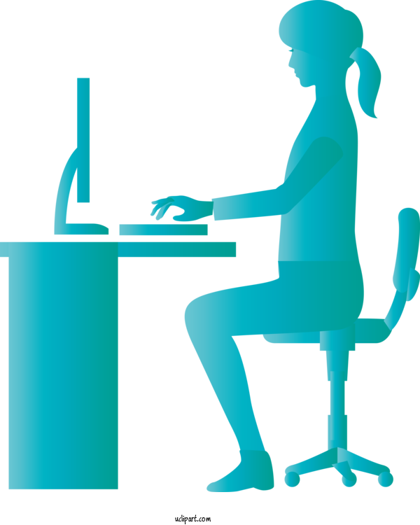 Free Business パーティション Tsuitate Desk For Work Clipart Transparent Background