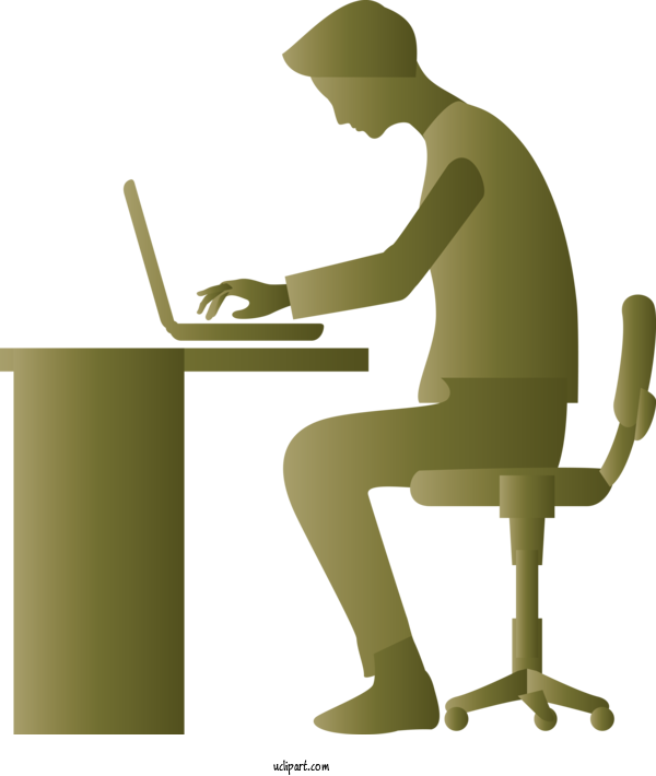 Free Business Laptop Sosuke Desk For Work Clipart Transparent Background