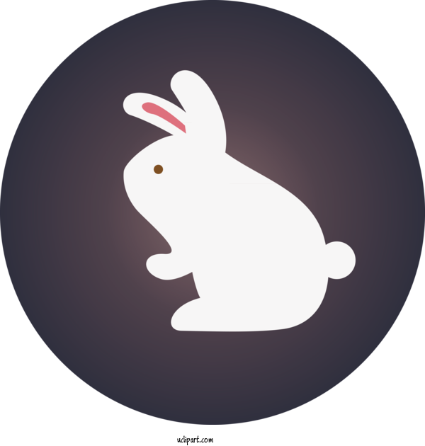Free Animals Hares Rabbit Cartoon For Rabbit Clipart Transparent Background