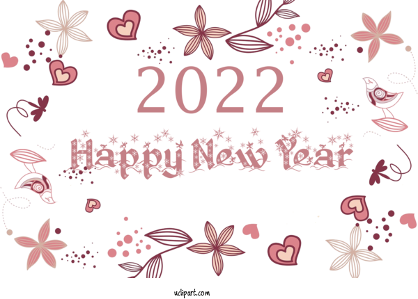 Free Holidays Design  Stock.xchng For New Year 2022 Clipart Transparent Background