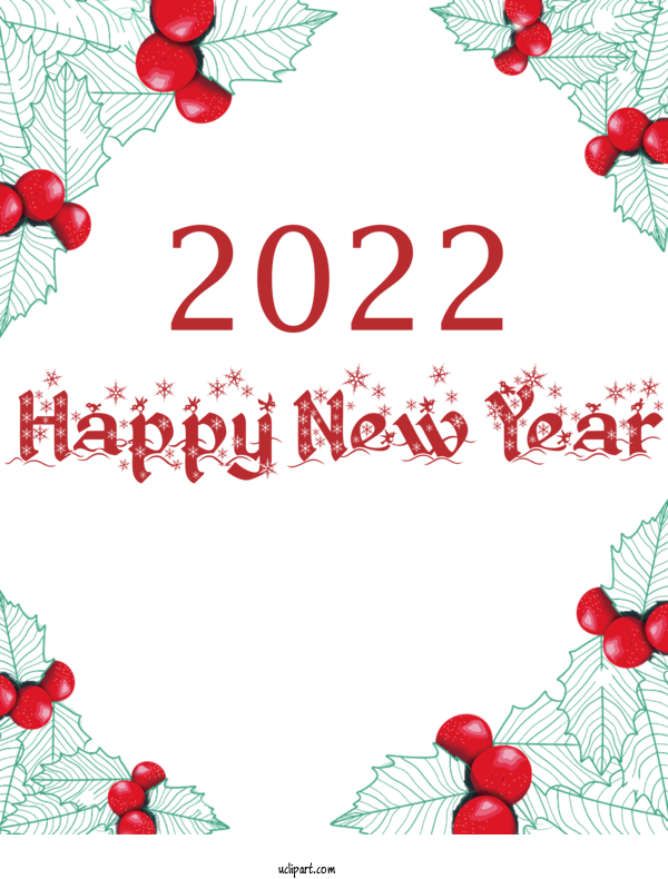 Free Holidays Greeting Card Valentine's Day Christmas Ornament M For New Year 2022 Clipart Transparent Background