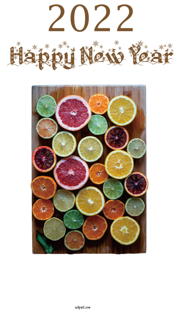 Free Holidays Fruit Stock.xchng For New Year 2022 Clipart Transparent Background