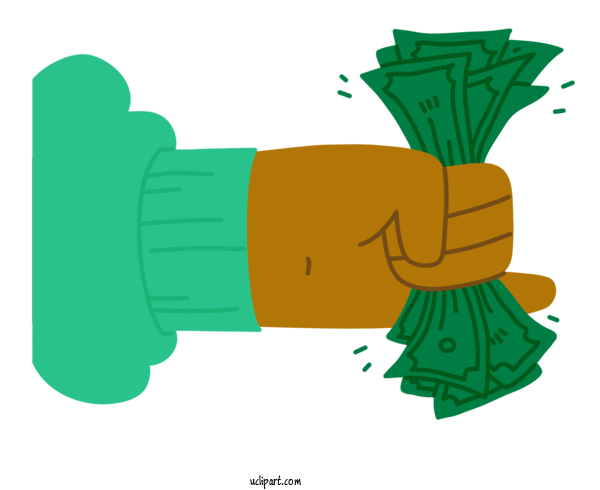Free Money Cartoon Green Design For Cash Clipart Transparent Background