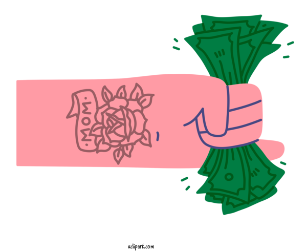 Free Money Design Logo Cartoon For Cash Clipart Transparent Background