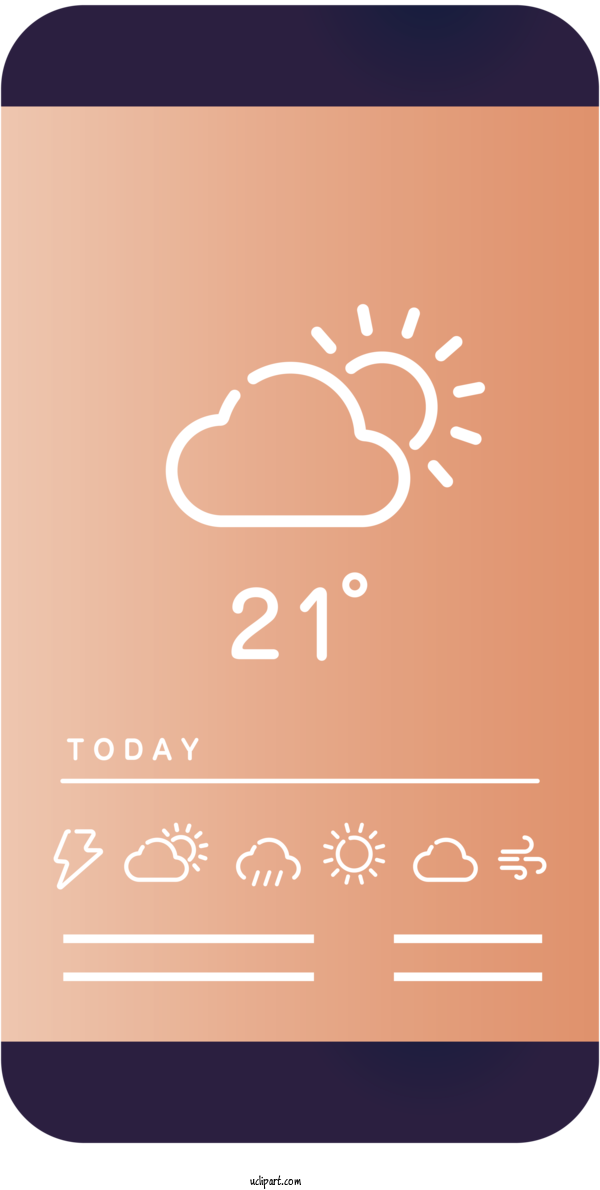 Free Weather Font Logo Meter For Cloud Clipart Transparent Background
